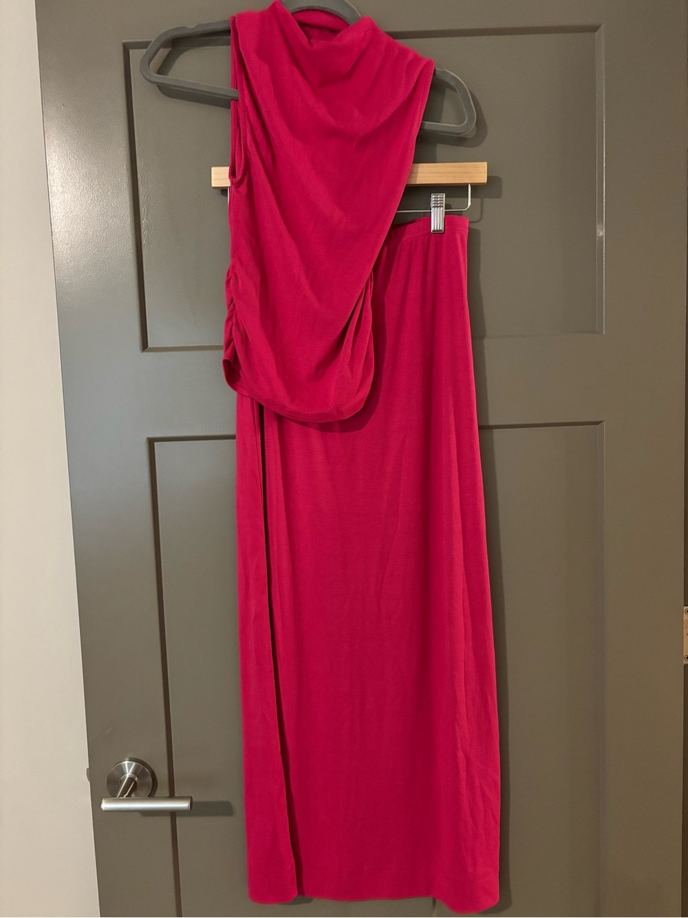 We The Free Fuchsia Two-Piece Skirt Set
